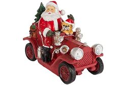 My Flair Santa mit Oldtimer, LED Beleuchtung im Baum & Original dekoration till jul, Multifärg, Unik