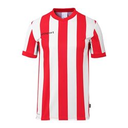 uhlsport Retro Stripe Shirt Manches Courtes - Maillot de Football au Design rétro - Maillot de Football pour Hommes et Enfants