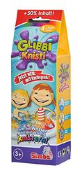 Simba Glibbi Knisti 105953427 - Juego de 4 juguetes para bañera, polvo de baño, crujido en el agua, 4 x 10 g, diversión en el baño, a partir de 3 años, agrietarse, burbujear