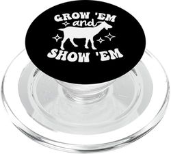Divertido Cabra Crecer Em Y Mostrar Em Ovejas Humor PopSockets PopGrip para MagSafe
