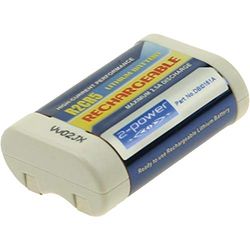 2-Power Fotocamera agli ioni di litio da 500 mAh (6 V) sostituisce la batteria per B-151