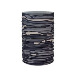 Buff Multifunctional Tour de cou Original EcoStretch Homme Femme Adulte, Foulard, Tubulaire, Multifonctionnel, Cou et Tête, Course, Marche, Randonnée, Durable, Léger, Noir, Taille Unique