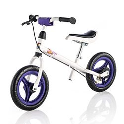 Kettler Loopfiets Speedy Pablo 2.0 – de ideale loopfiets – kinderloopfiets met bandenmaat: 12,5 inch – stabiele en veilige loopfiets vanaf 3 jaar – wit & paars