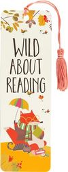 Wild About Reading Children's Bookmark