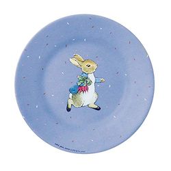 Petit Jour Paris - Dessertbord Peter Rabbit Blue - Perfect voor het dessert! Veelkleurig BP921P