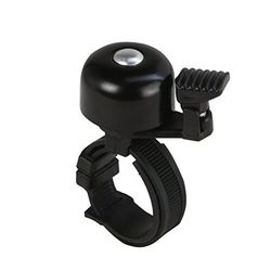 Fischer Mini Oversize, campainha para bicicleta unissexo para adulto, preto, tamanho único