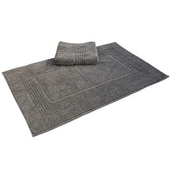 Dyckhoff Stonewashed Lot de 2 Tapis de Bain réversibles à café Chaud 27 x 26 x 8 cm