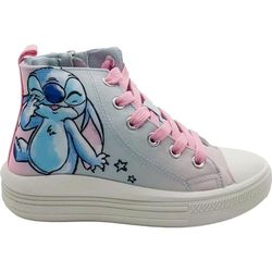 CERDÁ LIFE'S LITTLE MOMENTS Loneta Altas – Zapatillas Stitch 8-14 Años Diseño Divertido Y Cómodo Basket, Multicolore, 35 EU