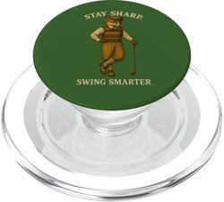 Stay Sharp Swing Smarter Golf Fox PopSockets PopGrip para MagSafe