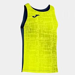 Joma Débardeur Elite VIII Bleu Fluor Jaune, 101928.321.2XL