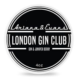 Ariana e Evans Sapone da Barba London Gin Club 118ml, Senza Profumo, Unisex Adulti