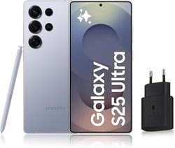 Samsung Galaxy S25 Ultra, 5G Android smartphone met Galaxy AI, 512 GB, snellader 25 W inbegrepen, smartphone ontgrendeld, titaniumblauw, Franse versie
