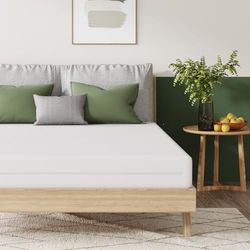 Novilla Matelas 90x200, 14CM, Matelas en Mousse en Matériau Bambou, Certifié Sûr et Fiable par CertiPUR-US et Oeko-TEX, Démontable et Lavable, Tissu Doux pour La Peau, Soutien Confortable