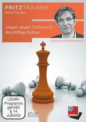 Siegen gegen Sizilianisch - die pfiffige Python: Fritztrainer - interaktuves Video-Schachtraining