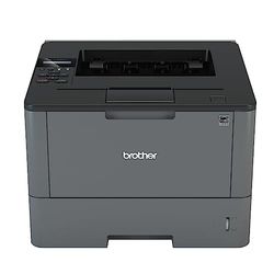 Brother HL-L5000D - Impresora láser Profesional Monocromo (Bandeja 250 Hojas, 40 ppm, USB 2.0, Memoria de 128 MB, Doble Cara automática) Color Gris carbón