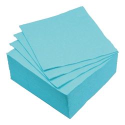 Homéa, Set di 40 tovaglioli di carta vitaminica, 2 pieghe, 38 x 38 cm, colore: blu