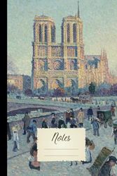 Notes: Lined Notebook Journal with Classical Vintage Art Aesthetic Design, 6x9, Ruled, 120 Premium Pages, 637