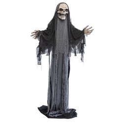 Boland- Halloween Decorazione in Piedi Growing Reaper, Multicolore, 180-215 cm, 73121