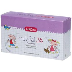 Buona Nebial Soluzione Salina Ipertonica 3% 20 Flaconcini Da 5 ml