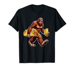 Bigfoot Sunglasses Stolen Taco Mexican Food Cinco De Mayo T-Shirt