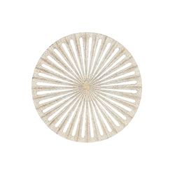 DECORACION PARED MANGO 91X3X91 ENVEJECIDO BLANCO