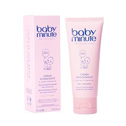 BABY MINUTE • CRÈME HYDRATANTE • Hydrate, Nourrit, Apaise, Protège・Bébé - 75ml