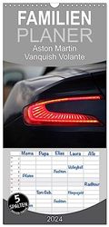 Familienplaner 2024 - Aston Martin Vanquish Volante mit 5 Spalten (Wandkalender, 21 x 45 cm) CALVENDO: Der Aston Martin Vanquish Volante