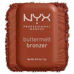 NYX Professional Makeup Buttermelt Bronzer, Powder, Cream for Contouring, Blends Like Powder, Butta Match