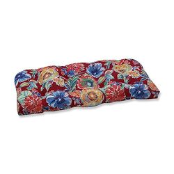 Pillow Perfect Outdoor | Cuscino per interni Colsen Berry Loveseey, 44 x 19 x 5, blu