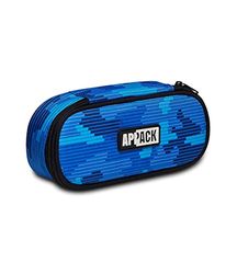 Appack Funda Round Plus, Azul, Compartimento Interior para Bolígrafos, para Uso Escolar Y De Ocio