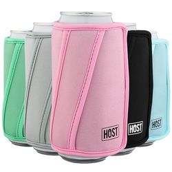 HOST Insta-Chill Slim Can Cooler Gel réfrigérant flexible pour canettes fines de 350 ml Rose