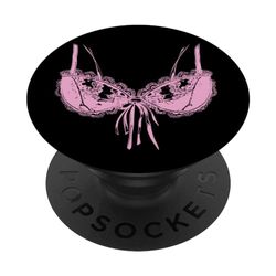 Lingerie graphic Corset Bustier Bra Trendy Cute Sexy Bridal PopSockets Swappable PopGrip