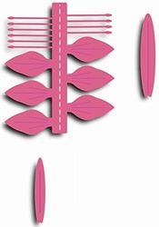 Sharon Callis Crafts Cutting Die, Metal, Grey, Large