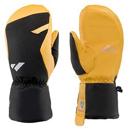 Zanier Unisex – volwassenen 21098-2050-10 handschoenen, zwart, geel, 10