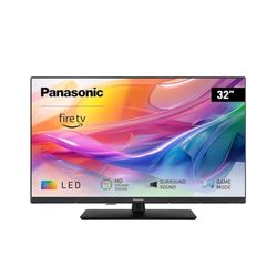 Panasonic TV-32S50AEZ, S50-serie 32 inch HD LED Smart TV, 2024, Fire TV, HD Colour Engine, HDR, Alexa spraakbediening, speelmodus, mediaspeler, voor een buitengewone visuele ervaring