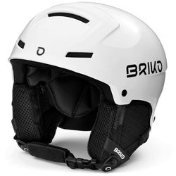 Briko Mammoth Uniseks helm voor volwassenen, Shinywhite, XS