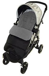 Voetenzak/Cosy Toes Compatibel met Jane Rider kinderwagen Dolphin Grey