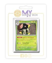 Terracruel (Toedscruel) 017/182 Reverse - Myboost X Écarlate et Violet 4 - Faille Paradoxe Doos met 10 Franse Pokemon kaarten