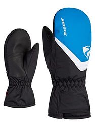 Ziener LORIANO - Muffolo da sci per bambini, impermeabile, traspirante, blu persiano