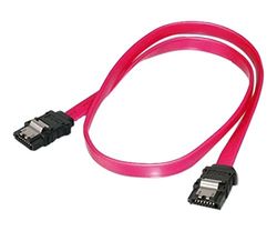 Nilox SATA - SATA, 1 m SATA Câble , SATA 7 broches, connecteur- Mâle, Rouge