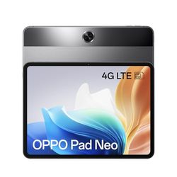 OPPO Pad Neo, tablet z Androidem, 8 GB +128 GB, wyświetlacz 11,4" 90 Hz, 4 głośniki Dolby Atmos, bateria 8000 mAh, procesor Helio G99 - srebrny