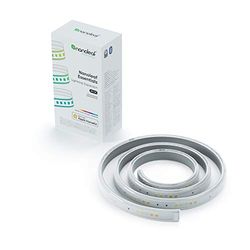 Nanoleaf Essentials Lightstrip Extension, 2 m extra RGBW LED-remsa - 16 m ansluten LED-slinga, färgtråd och bluetooth, kompatibel med Google Home Apple, för vardagsrum, sovrum eller kontor