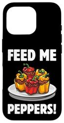 Funny Stuffed Peppers Case for iPhone 16 Pro
