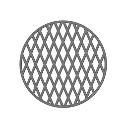 Barbecook Grille de Saisie 36cm Dynamic Centre pour Barbecue à Bois Nestor en Fonte