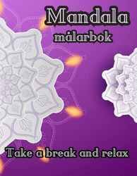 Mandala målarbok