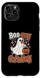 Boo-sey Goosey Funny Halloween Goose Trick or Treat Graphic Case for iPhone 11 Pro
