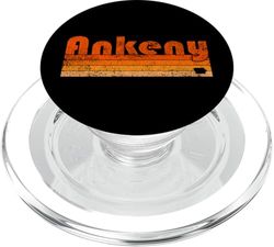 Estilo retro de los años 80 de Ankeny, Iowa PopSockets PopGrip para MagSafe