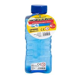 Idena 40230 - Flacone di ricarica per bolle di sapone, 500 ml di liquido per bolle di sapone, per bambini dai 4 anni in su