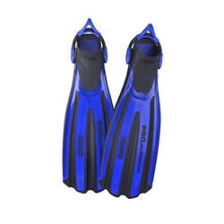 Seac Propulsion S, duikvliezen, sling strap, open voeteneinde, high performance (Made in Italy), blauw, 37/39