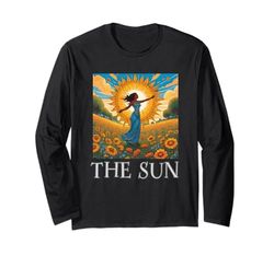 La Carta del Tarot Sol, El Sol, Amantes del Tarot, Lectores de Tarot Manga Larga
